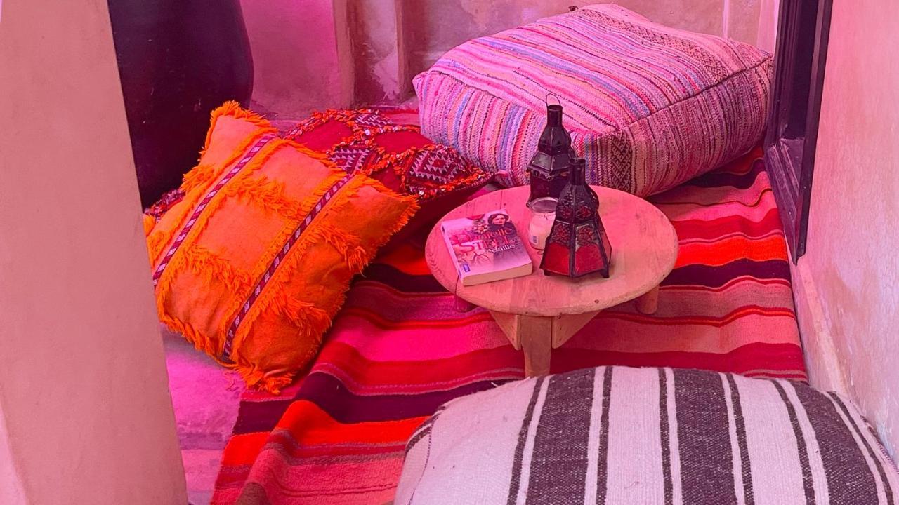 Riad Pourpre Medina Marrakesh Exteriör bild