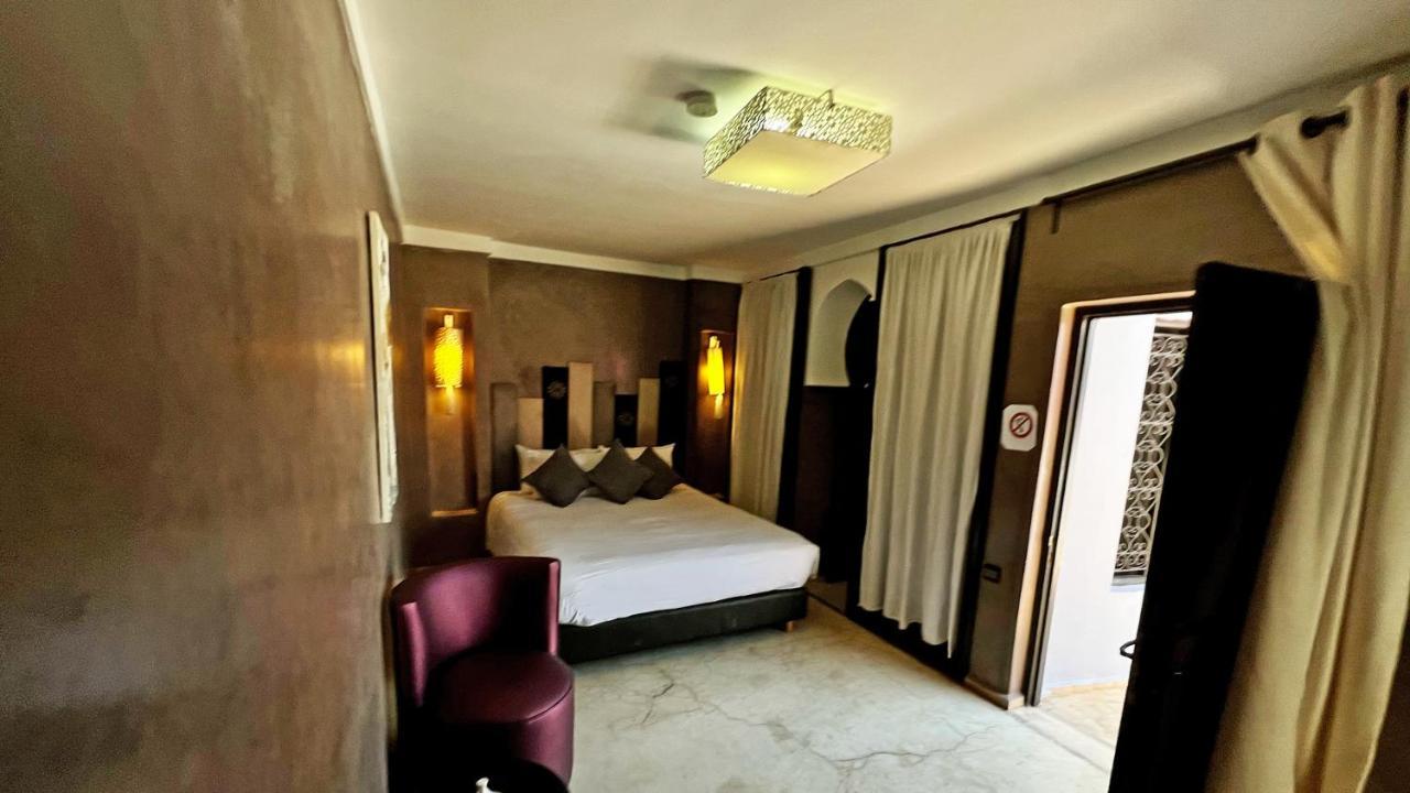 Riad Pourpre Medina Marrakesh Exteriör bild