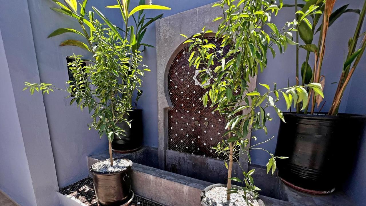 Riad Pourpre Medina Marrakesh Exteriör bild