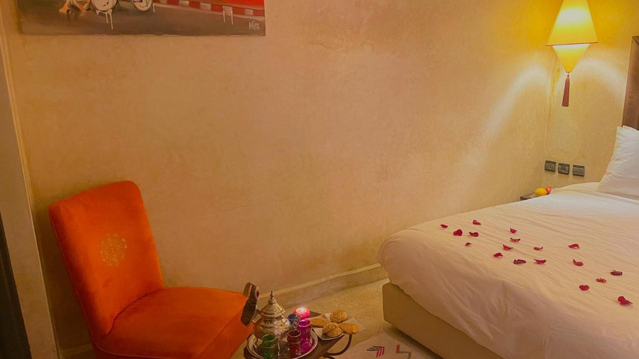 Riad Pourpre Medina Marrakesh Exteriör bild