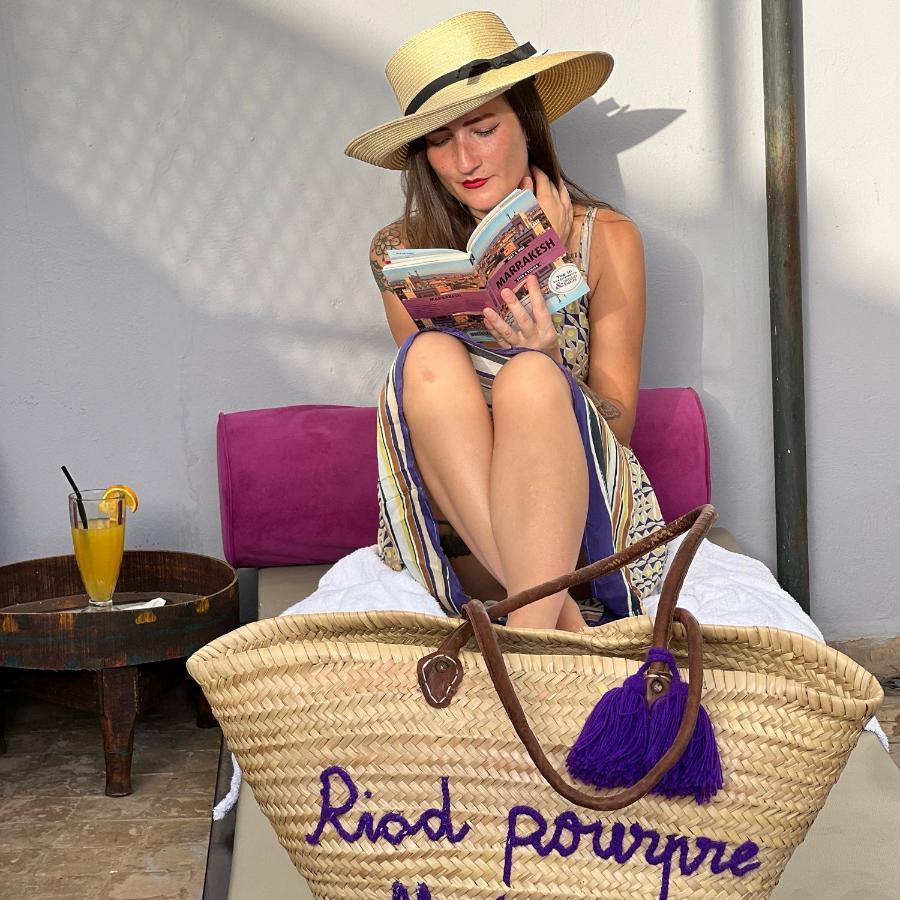 Riad Pourpre Medina Marrakesh Exteriör bild