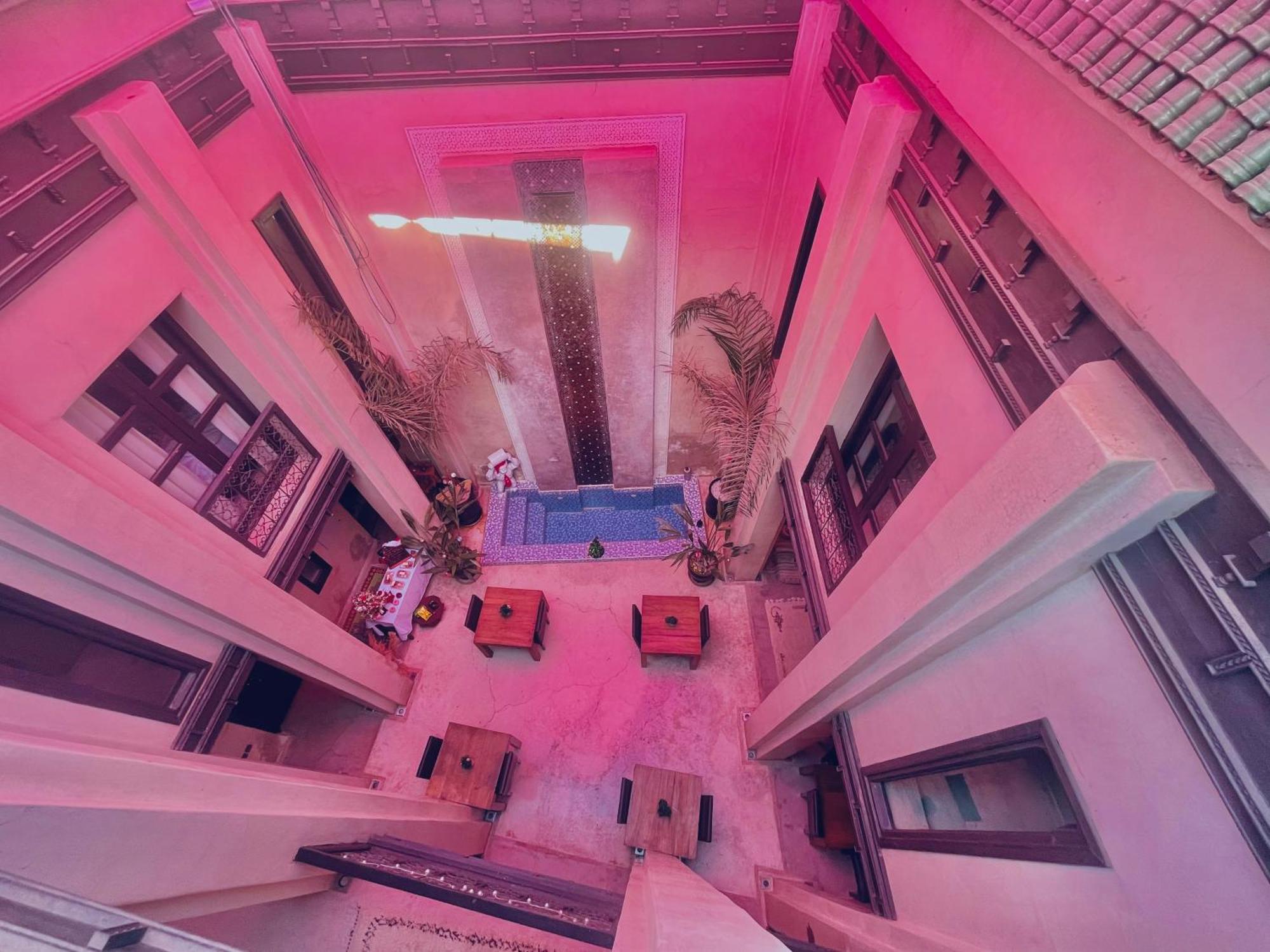 Riad Pourpre Medina Marrakesh Exteriör bild