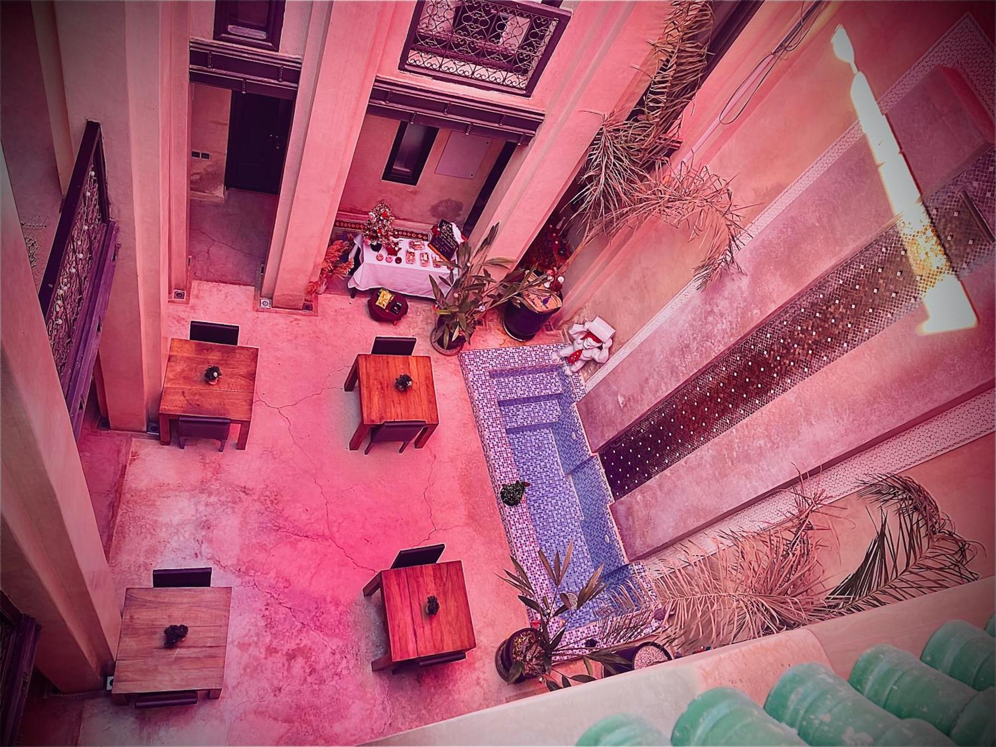 Riad Pourpre Medina Marrakesh Exteriör bild