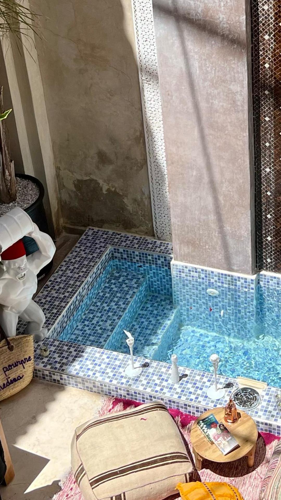 Riad Pourpre Medina Marrakesh Exteriör bild