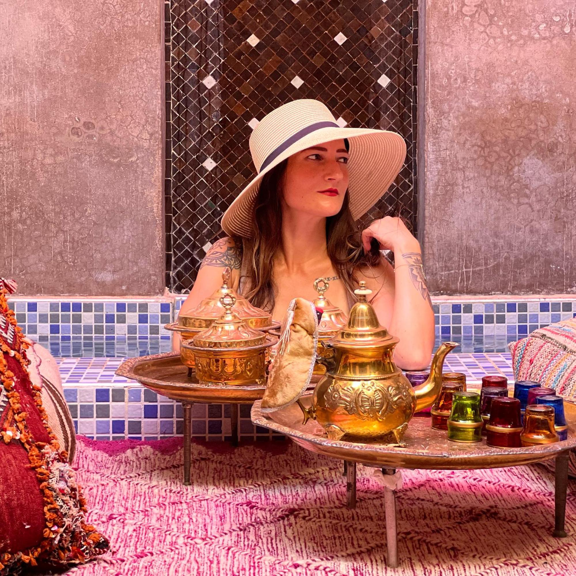 Riad Pourpre Medina Marrakesh Exteriör bild